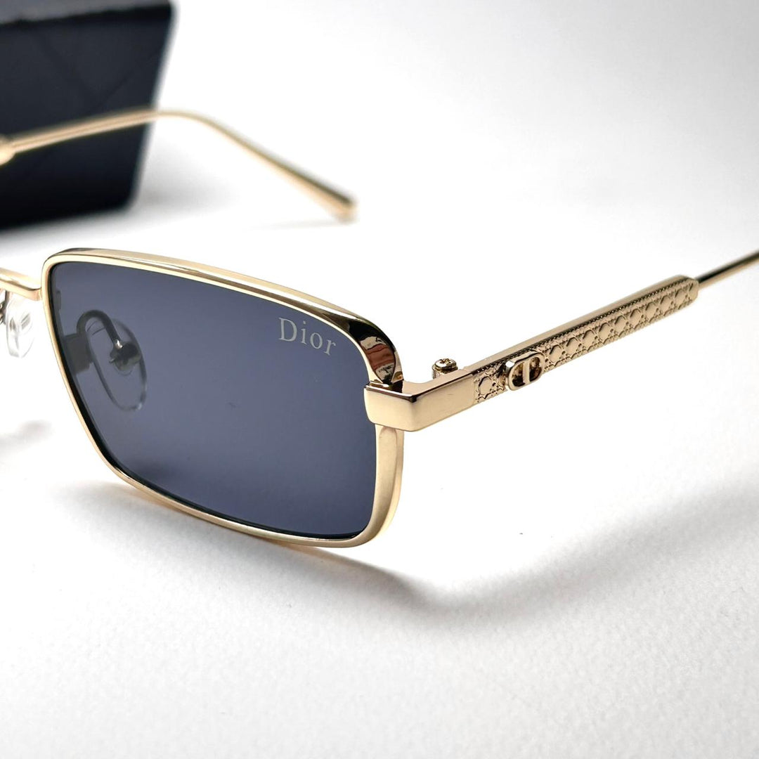 Dior Rectangular Cannage S2U – Golden Black