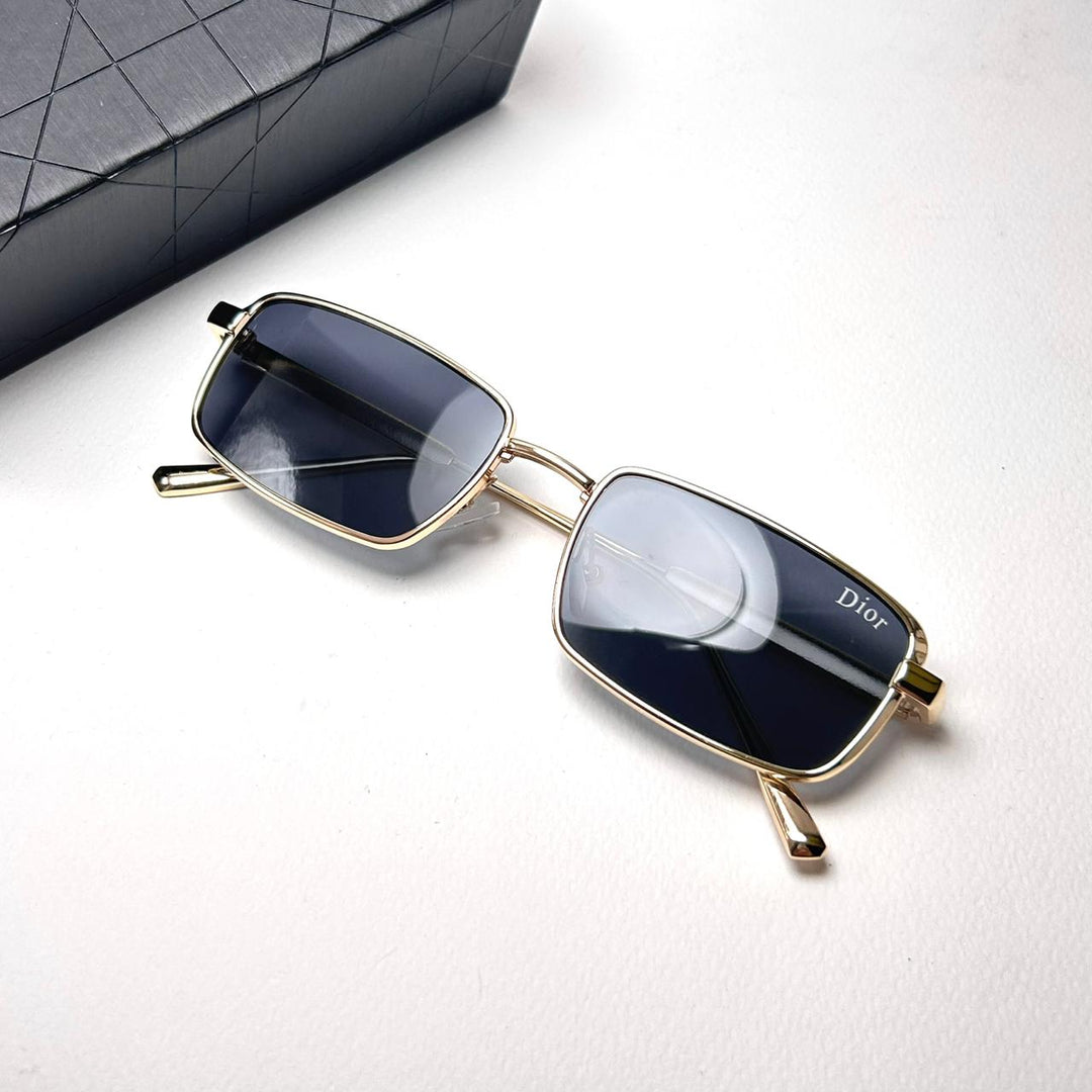 Dior Rectangular Cannage S2U – Golden Black