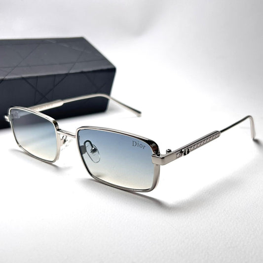 Dior Rectangular Cannage S2U - Ice Blue Gradient
