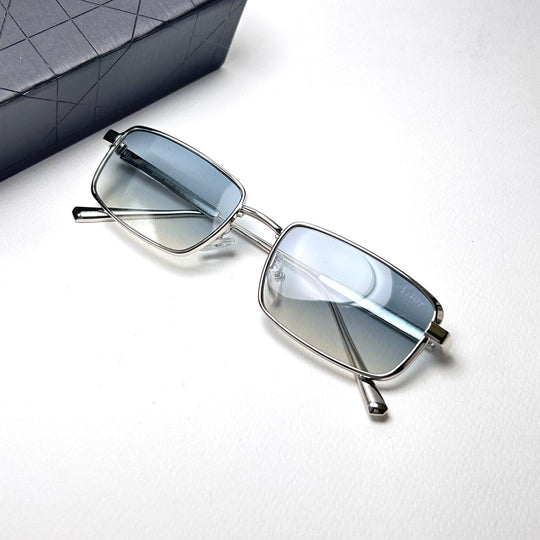 Dior Rectangular Cannage S2U - Ice Blue Gradient