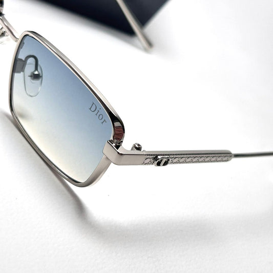 Dior Rectangular Cannage S2U - Ice Blue Gradient