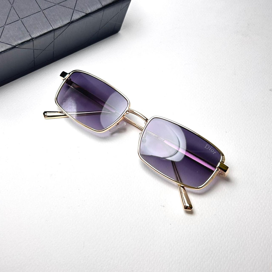 Dior Rectangular Cannage S2U – Purple Gradient