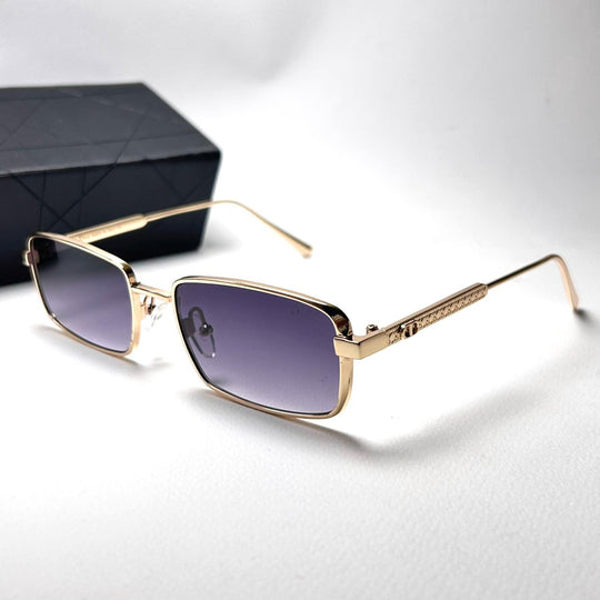 Dior Rectangular Cannage S2U – Purple Gradient