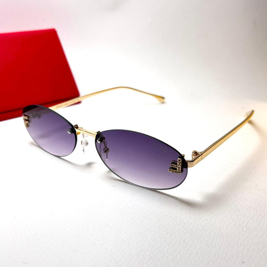 Fendi First FE4075US - Purple Gradient