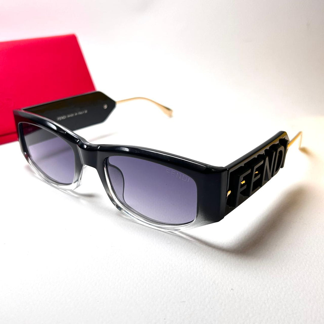 Fendi Oval FE40120I - Black Purple