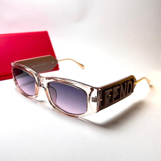 Fendi Oval FE40120I - Ice Brown Purple