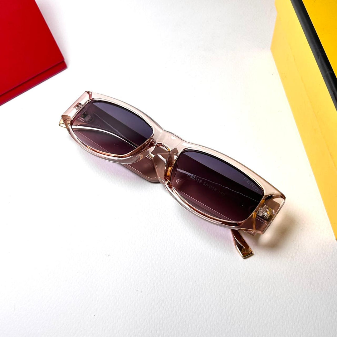 Fendi Oval FE40120I - Ice Brown Purple