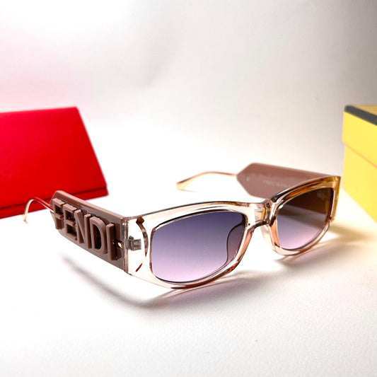 Fendi Oval FE40120I - Ice Brown Purple