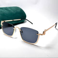Gucci GG Rectangular Upside Down - Golden Black