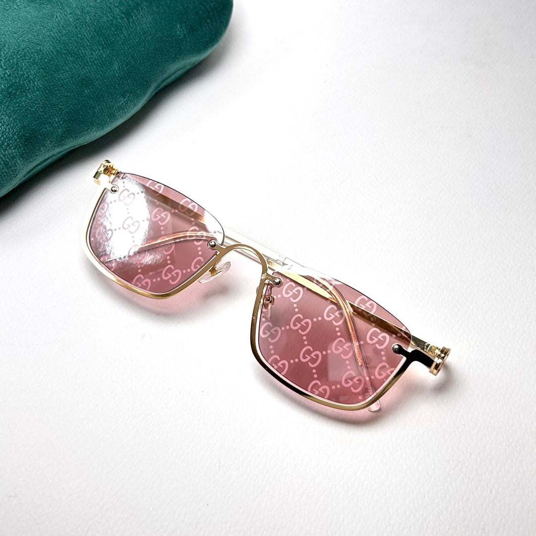 Gucci GG Rectangular Upside Down - Violet