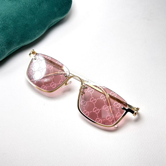 Gucci GG Rectangular Upside Down - Violet