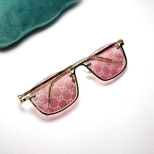 Gucci GG Rectangular Upside Down - Violet