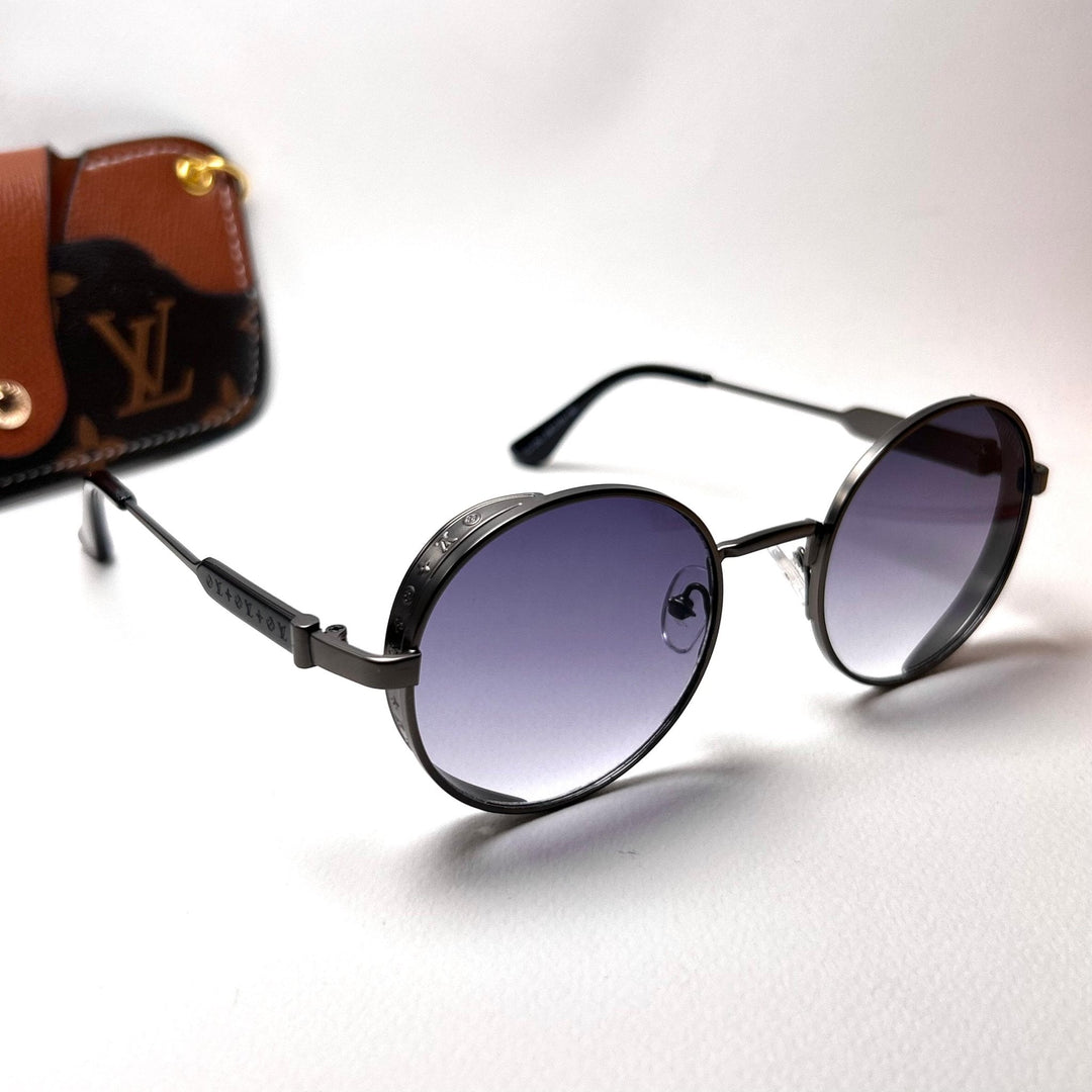 Louis Vuitton Aura Round Ornate - Black n Purple Gradient