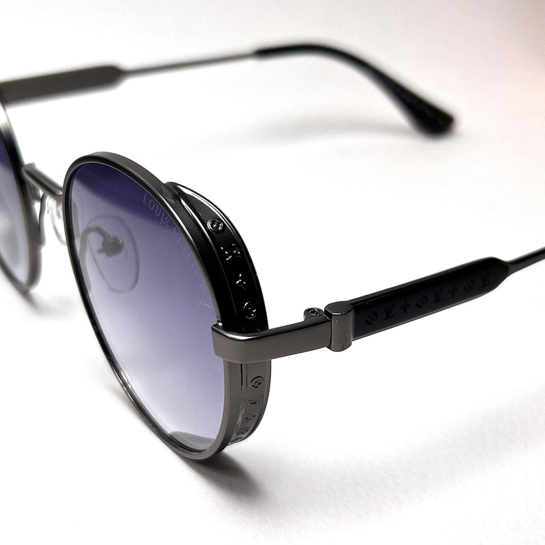 Louis Vuitton Aura Round Ornate - Black n Purple Gradient