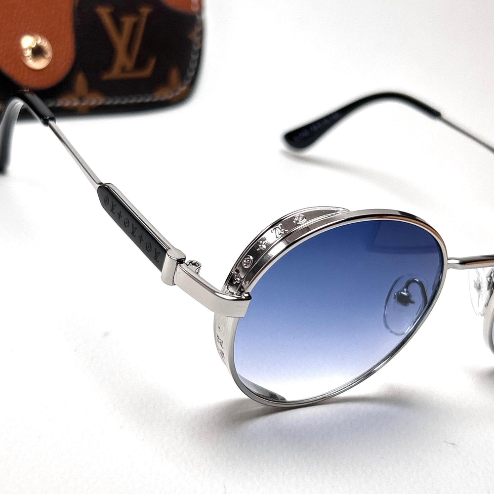 Louis Vuitton Aura Round Ornate - Blue Gradient