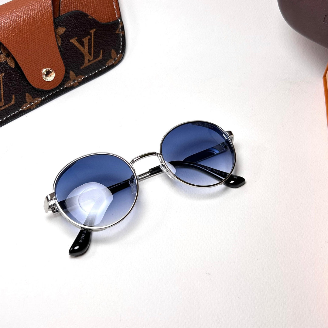 Louis Vuitton Aura Round Ornate - Blue Gradient