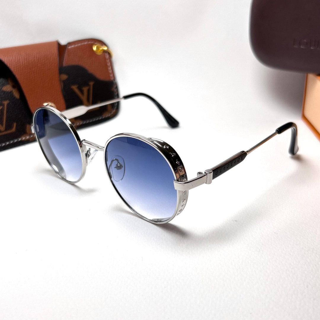 Louis Vuitton Aura Round Ornate - Blue Gradient