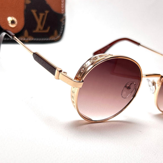Louis Vuitton Aura Round Ornate - Brown Gradient