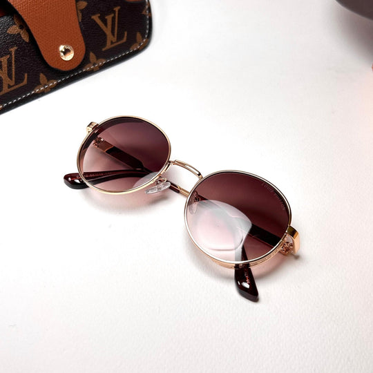 Louis Vuitton Aura Round Ornate - Brown Gradient