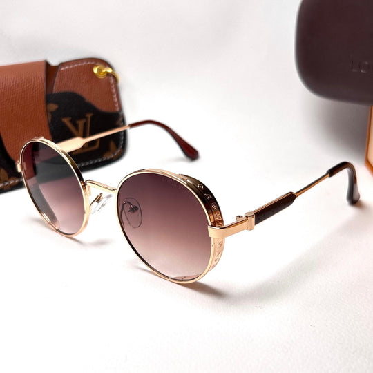 Louis Vuitton Aura Round Ornate - Brown Gradient