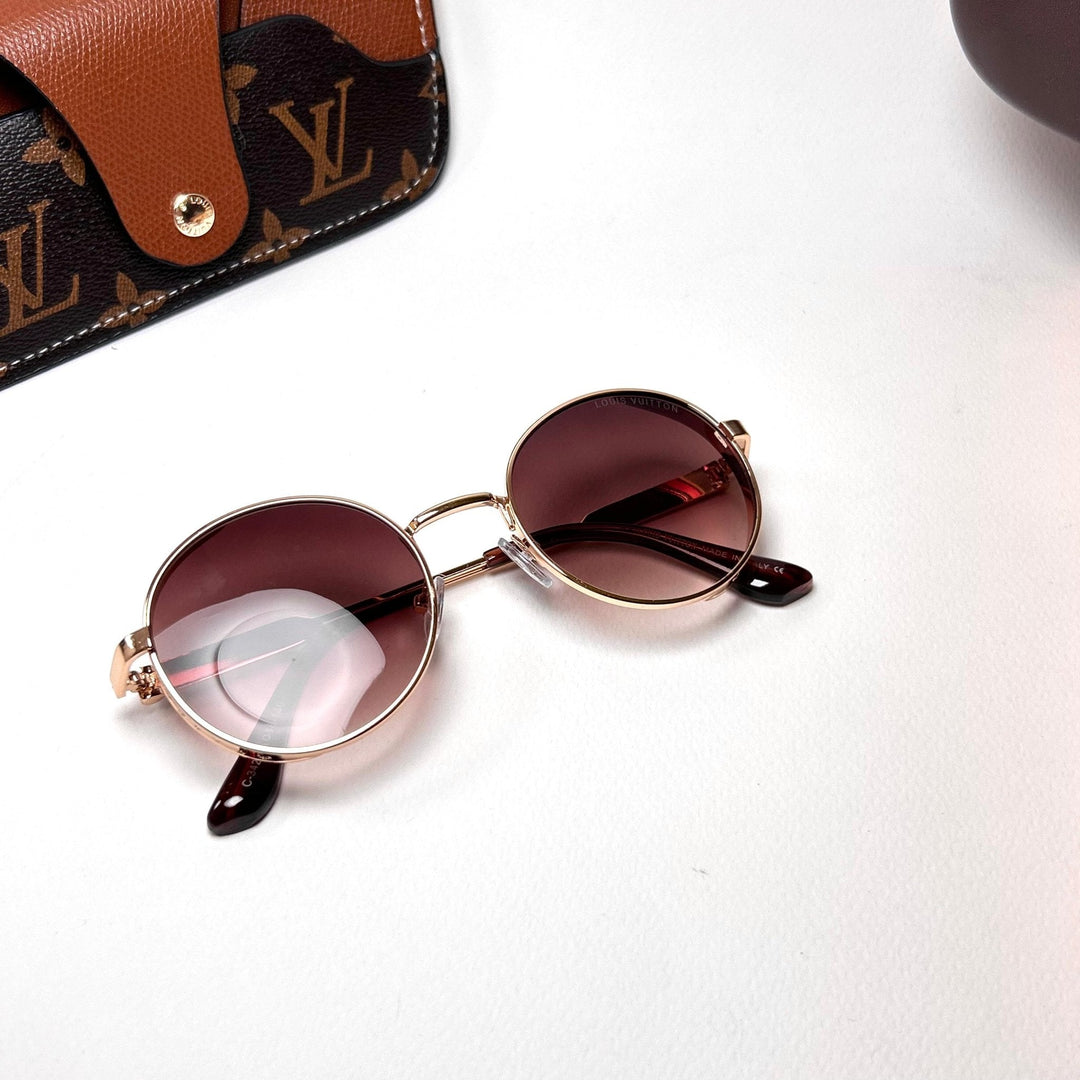 Louis Vuitton Aura Round Ornate - Brown Gradient