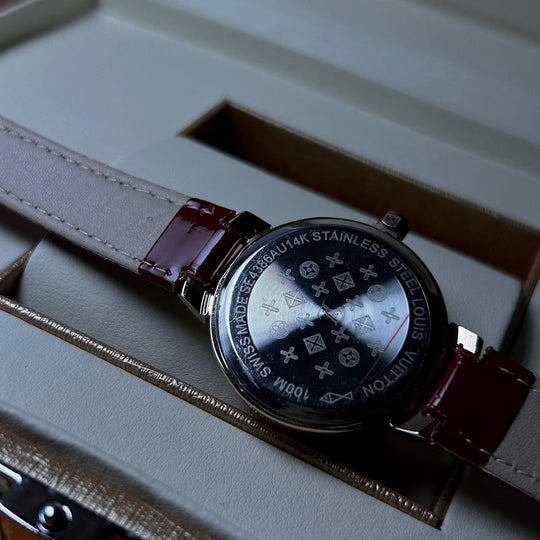 Louis Vuitton Stellar Orbit – Burgundy Gloss Rotating Dial
