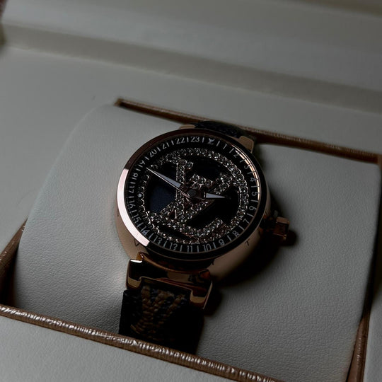 Louis Vuitton Stellar Orbit – Monogram Leather Rotating Dial