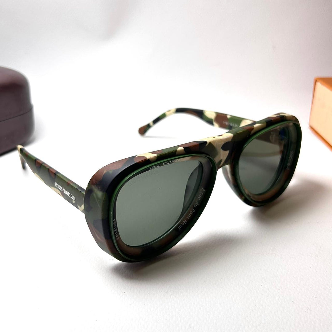 Louis Vuitton Super Vision OverSize Aviator - Camo Green