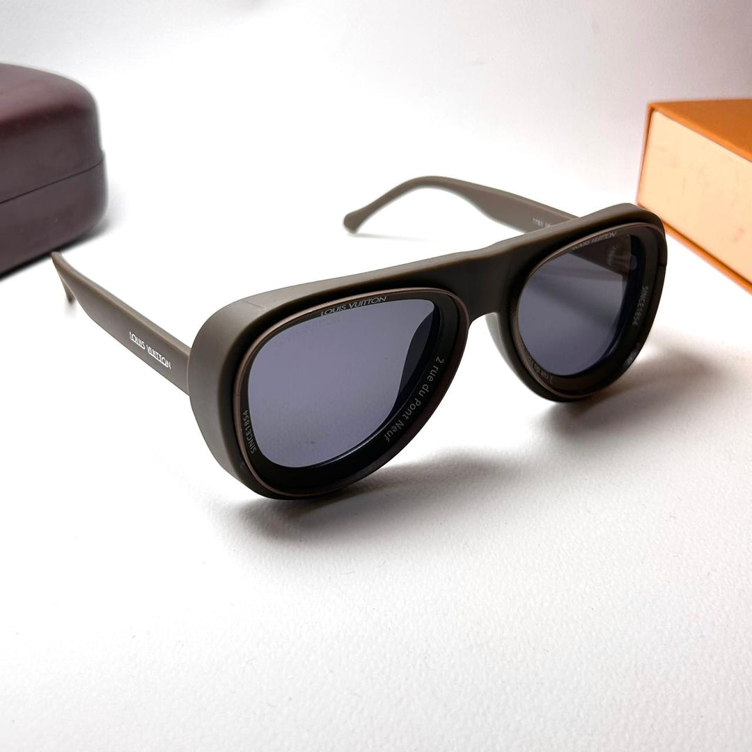 Louis Vuitton Super Vision Oversize Aviator – Warm Grey