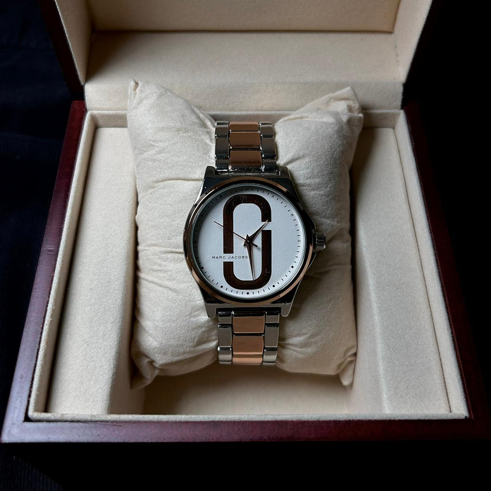 Marc Jacobs 1708 For Her - Two Tone Rose Gold White