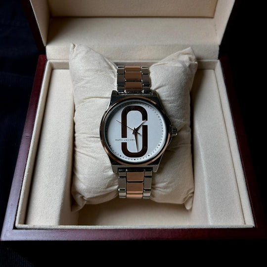 Marc Jacobs 1708 For Her - Two Tone Rose Gold White