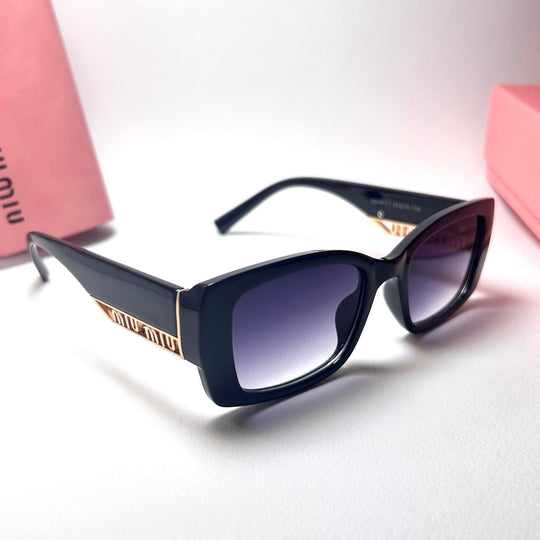 Miu Miu Glimpse Rectangular - Purple Gradient