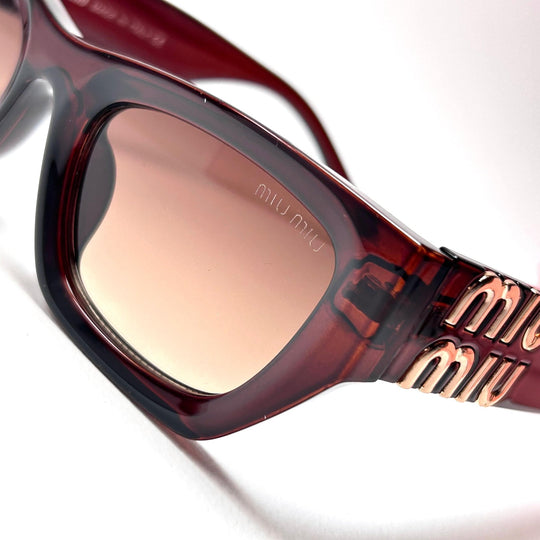 Miu Miu Glimpse Square - Brown