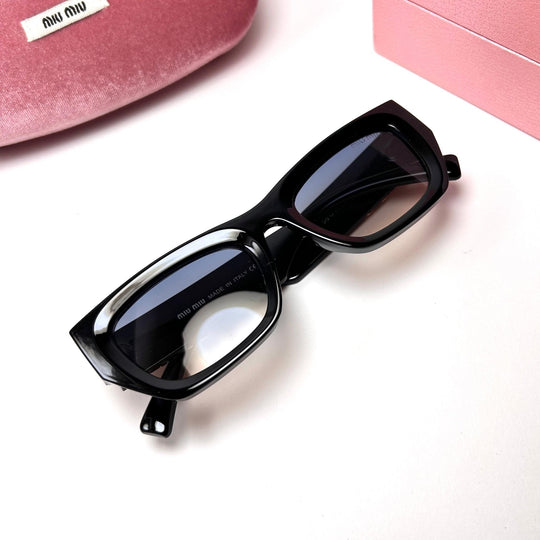 Miu Miu Glimpse Square – Peach Gradient