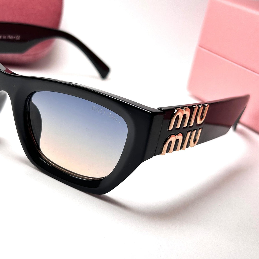 Miu Miu Glimpse Square – Peach Gradient