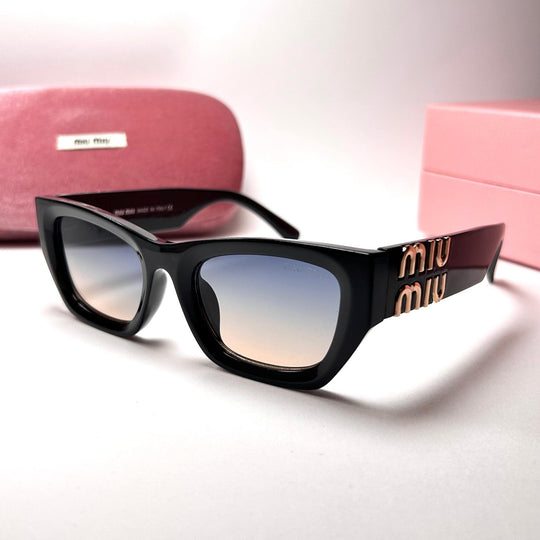 Miu Miu Glimpse Square – Peach Gradient