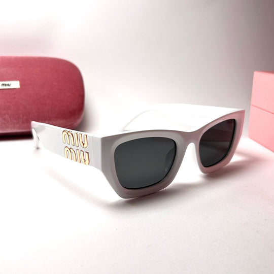Miu Miu Glimpse Square - White