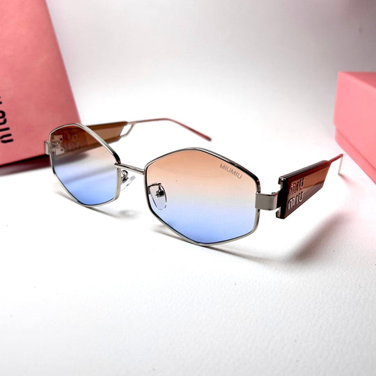 Miu Miu Hex MU53WS - Peach Gradient