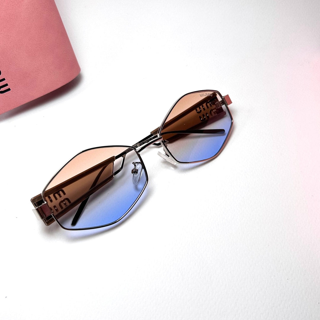 Miu Miu Hex MU53WS - Peach Gradient