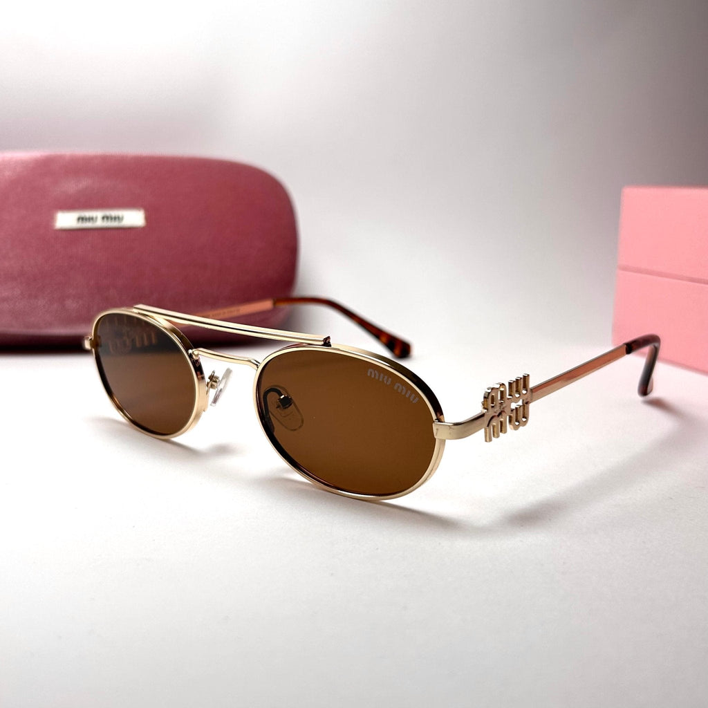 Miu Miu Logo - Brown