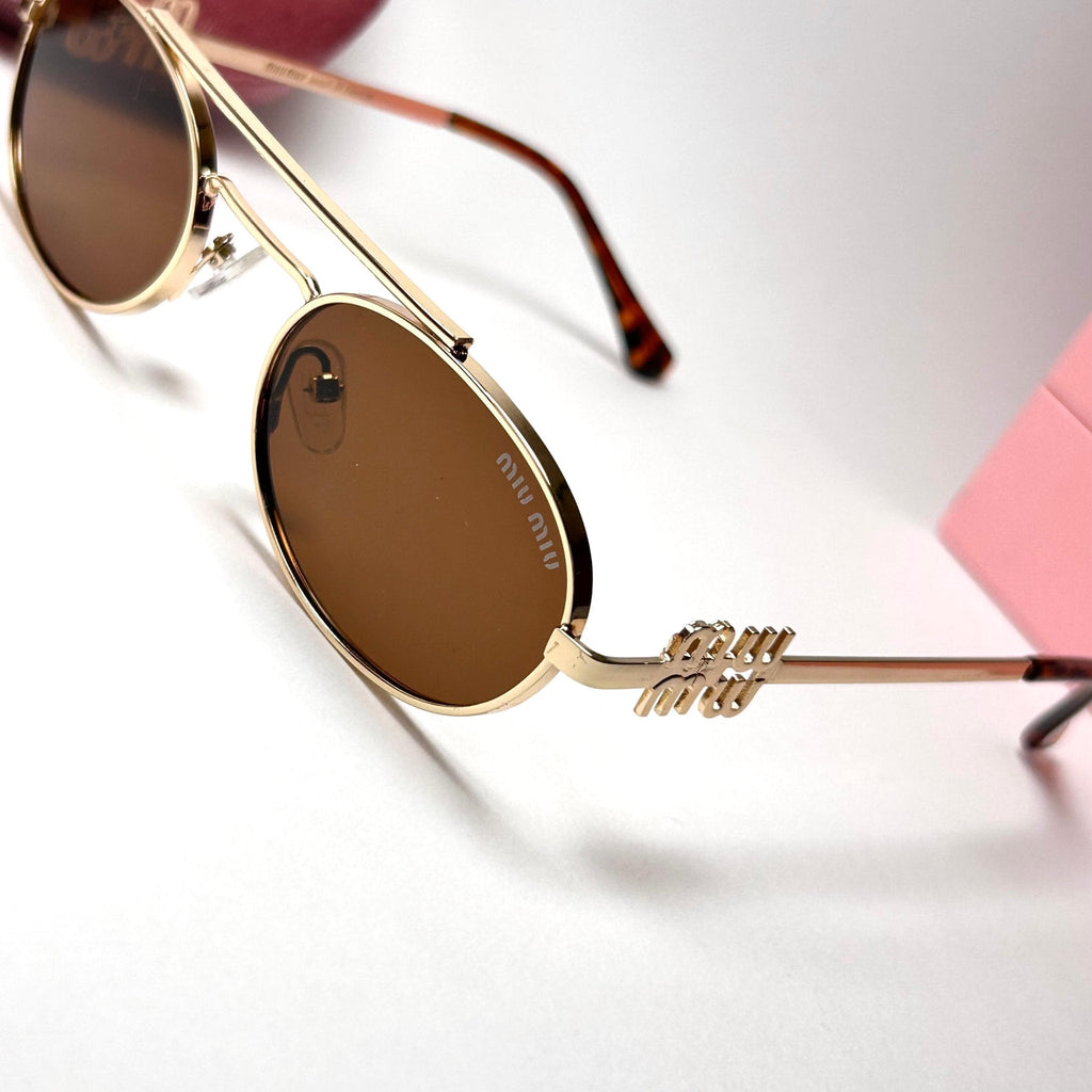 Miu Miu Logo - Brown