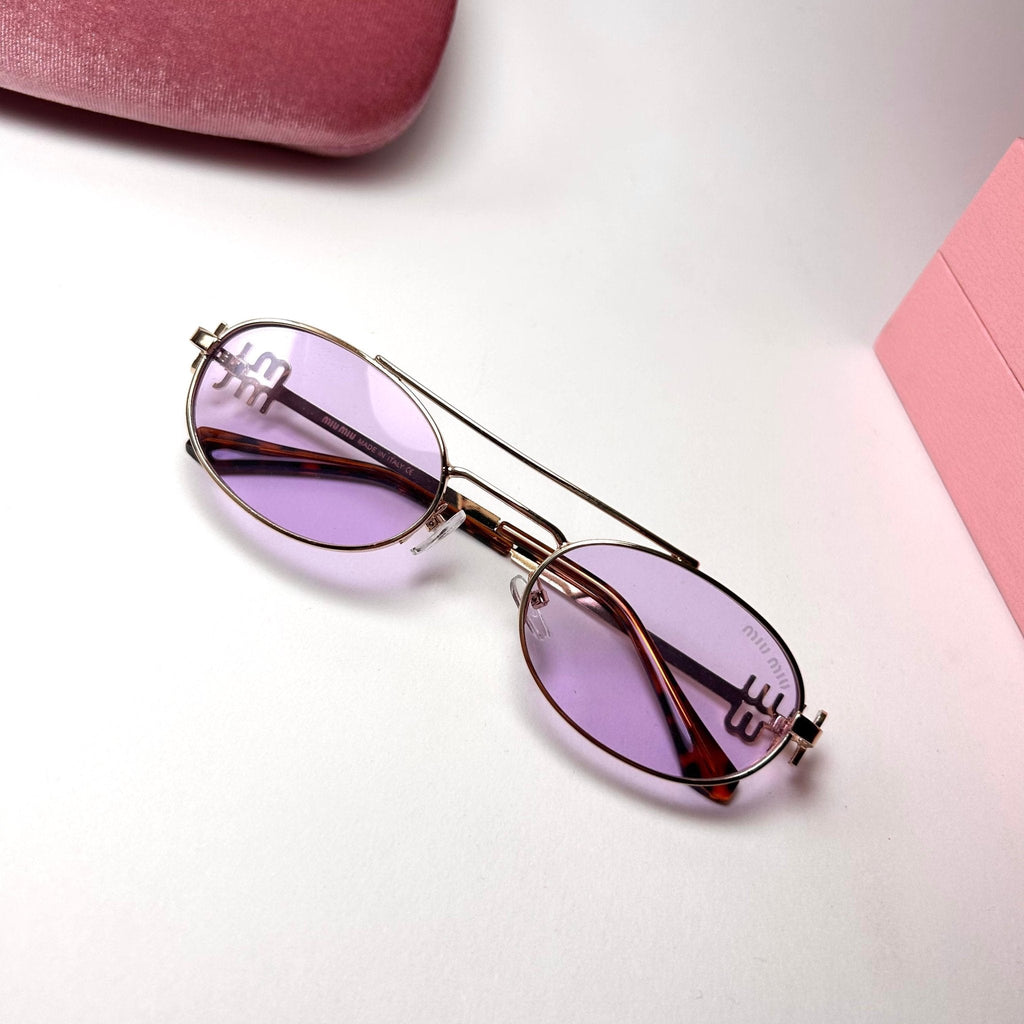 Miu Miu Logo - Lavender