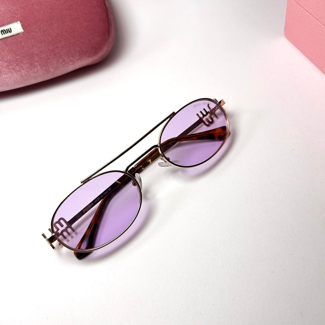 Miu Miu Logo - Lavender