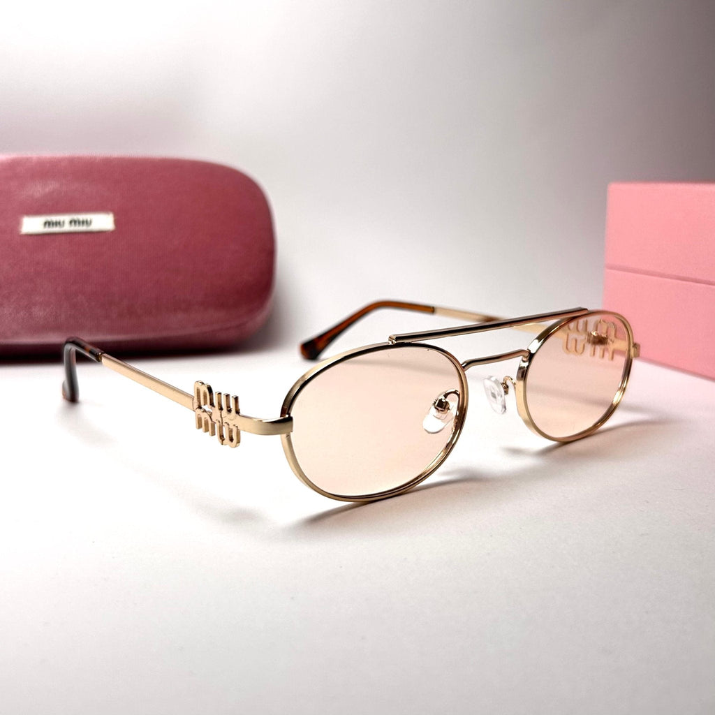 Miu Miu Logo - Nude