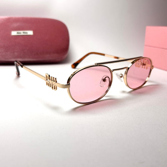 Miu Miu Logo - Pink