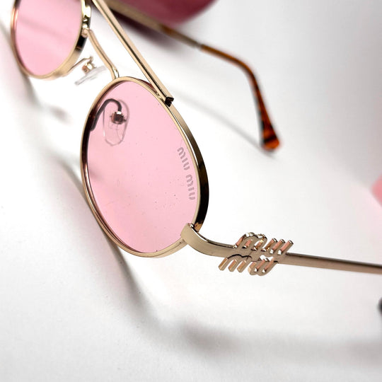 Miu Miu Logo - Pink