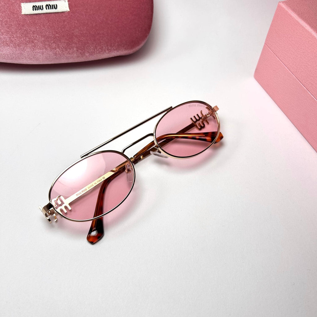 Miu Miu Logo - Pink