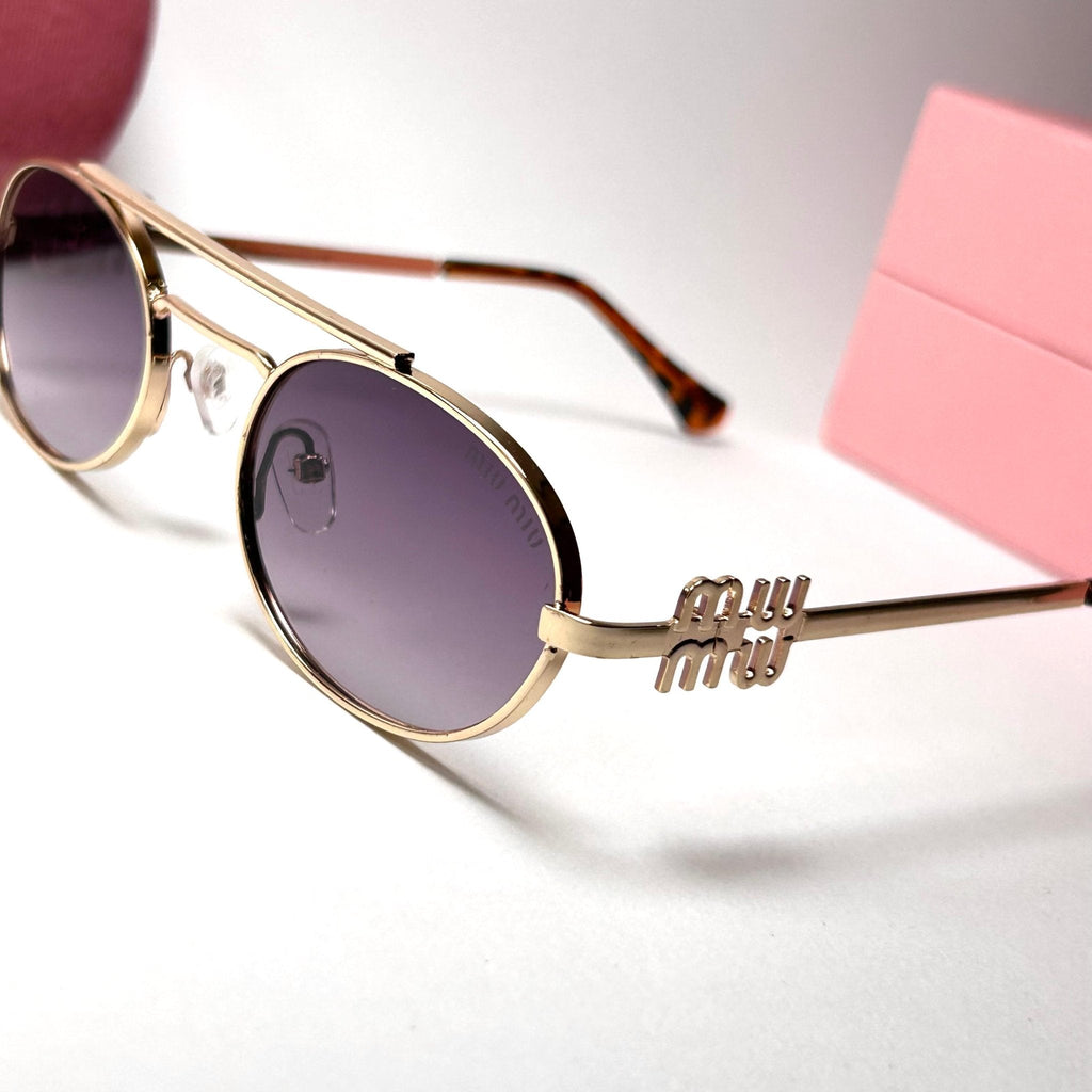 Miu Miu Logo - Violet Gradient