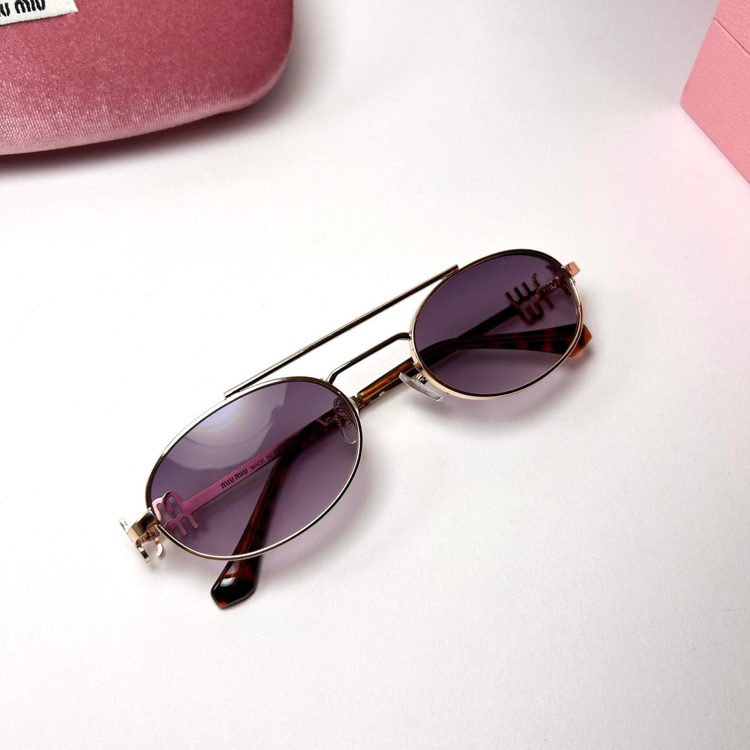 Miu Miu Logo - Violet Gradient