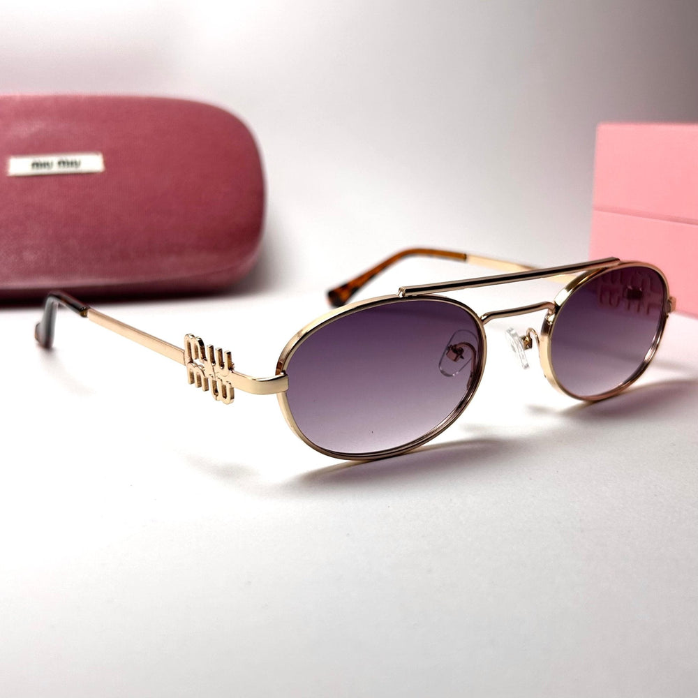 Miu Miu Logo - Violet Gradient